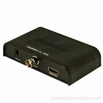 3G/HD/SD-SDI to HDMI®/SDI to HDMI® Converter Box with 75Ω Impedance